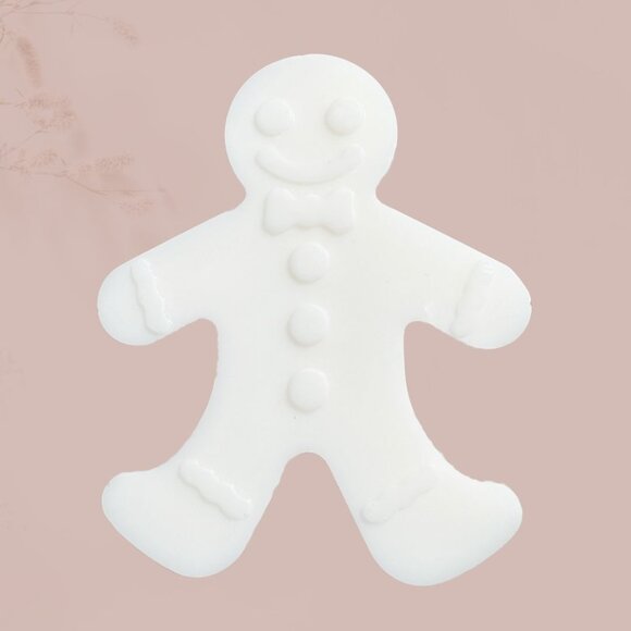 Lotion Bar 2.5 oz Handmade, Gingerbread Man (56 Fragrance Options) - Picture 1 of 6